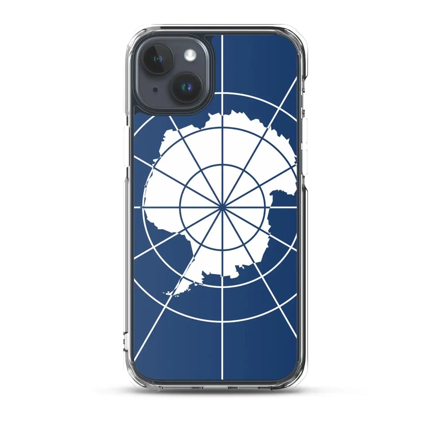 Coque Iphone Drapeau De L'Antarctique Officiel – Étui Souple – Résistant Et Antichoc