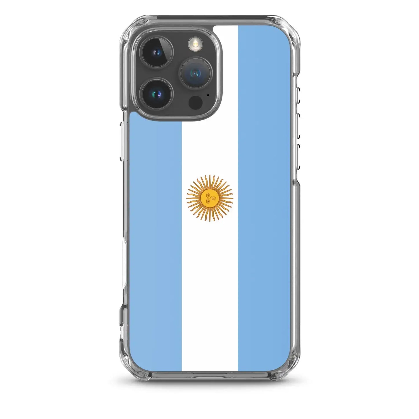 Coque Iphone Drapeau De L'Argentine – Étui Souple – Résistant Et Antichoc