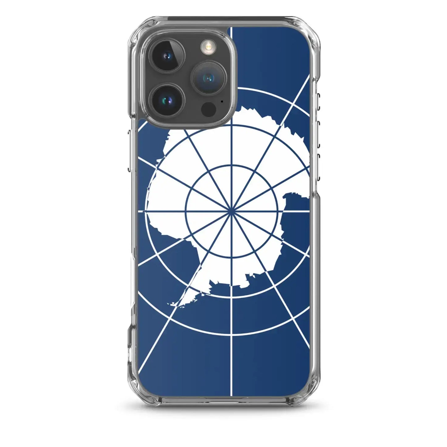 Coque Iphone Drapeau De L'Antarctique Officiel – Étui Souple – Résistant Et Antichoc
