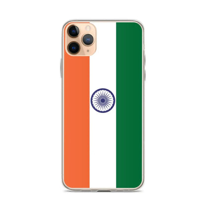 Coque Iphone Drapeau De L'Inde – Étui Souple – Résistant Et Antichoc