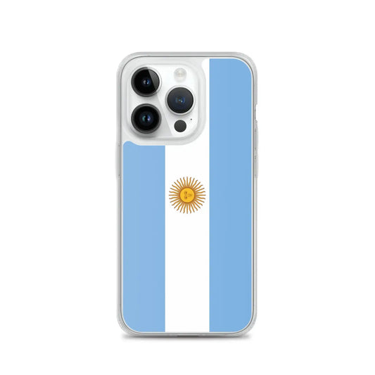 Coque Iphone Drapeau De L'Argentine – Étui Souple – Résistant Et Antichoc