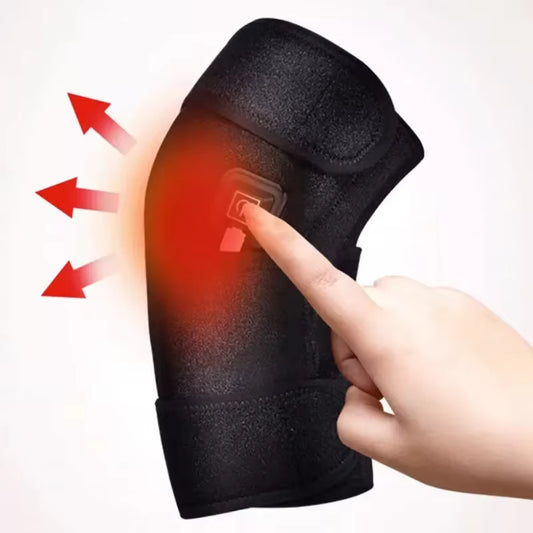 Electric Knee Heating Pad USB Heated Knee Brace Support for Arthritis Joint Old Cold Leg Knee Warmer