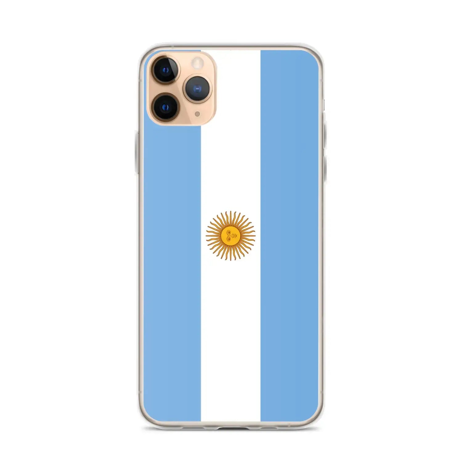 Coque Iphone Drapeau De L'Argentine – Étui Souple – Résistant Et Antichoc