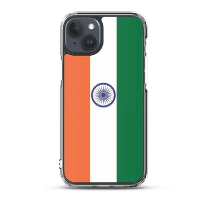 Coque Iphone Drapeau De L'Inde – Étui Souple – Résistant Et Antichoc