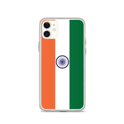 Coque Iphone Drapeau De L'Inde – Étui Souple – Résistant Et Antichoc