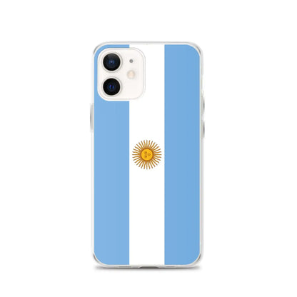 Coque Iphone Drapeau De L'Argentine – Étui Souple – Résistant Et Antichoc