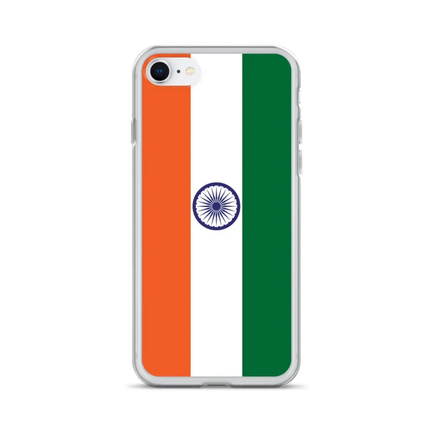 Coque Iphone Drapeau De L'Inde – Étui Souple – Résistant Et Antichoc