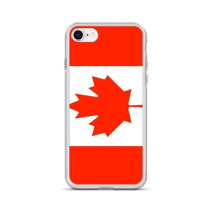 Coque Iphone Drapeau Du Canada – Étui Souple – Résistant Et Antichoc