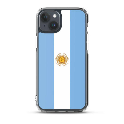 Coque Iphone Drapeau De L'Argentine – Étui Souple – Résistant Et Antichoc