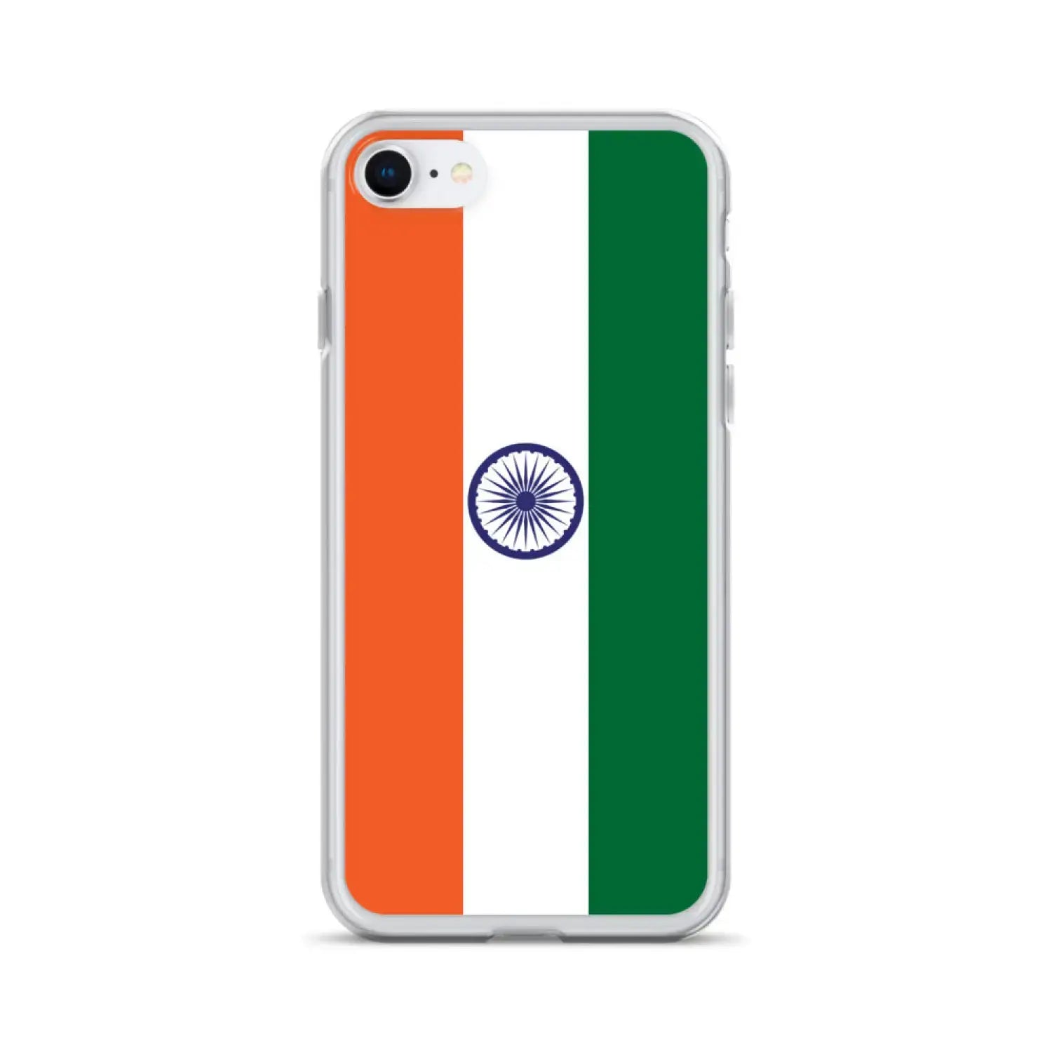 Coque Iphone Drapeau De L'Inde – Étui Souple – Résistant Et Antichoc