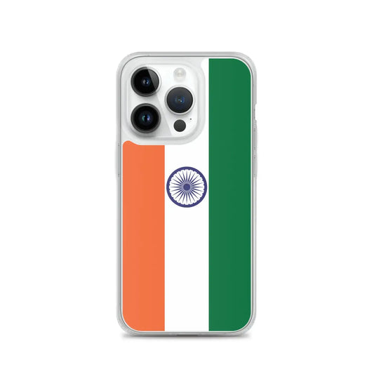 Coque Iphone Drapeau De L'Inde – Étui Souple – Résistant Et Antichoc