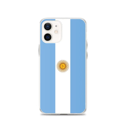 Coque Iphone Drapeau De L'Argentine – Étui Souple – Résistant Et Antichoc